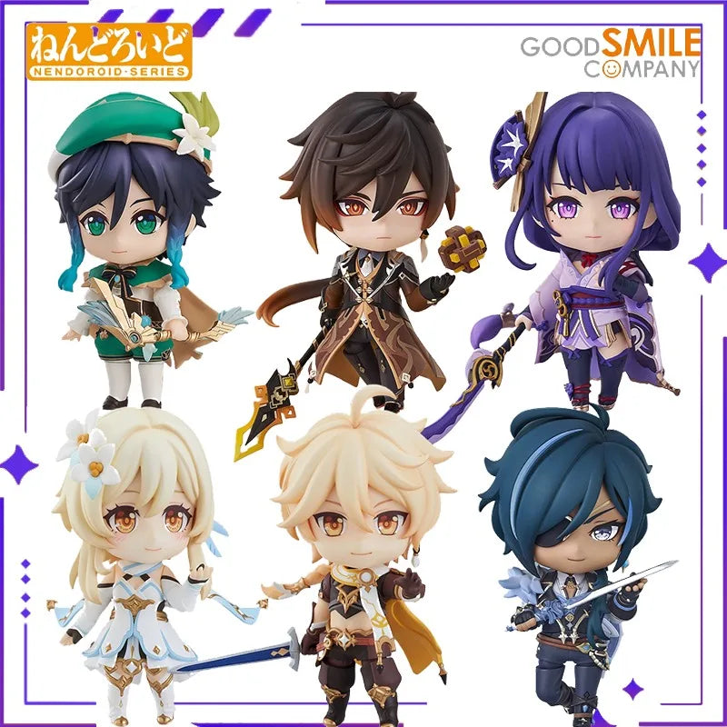 GSC, GoodSmile Original Genuine GSC Genshin Impact General Thunderbolt Game Movable Doll Model Toys Hand Made Peripheral Gifts