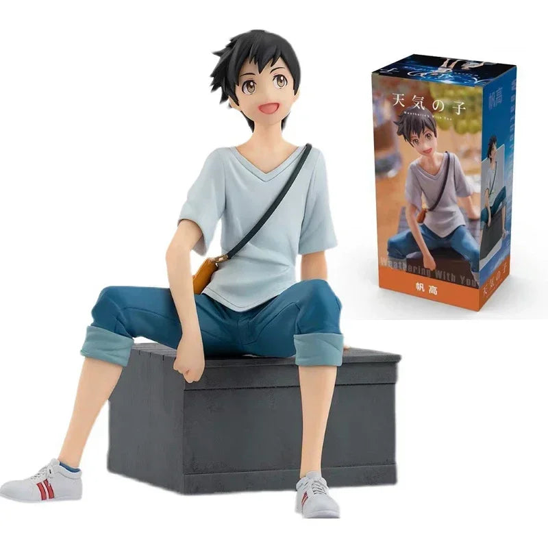 20cm POP UP PARADE Suzume Iwato Anime Girl Figure Suzume no Tojimari Action Figure Your Name Figurine Collectible Model Doll Toy