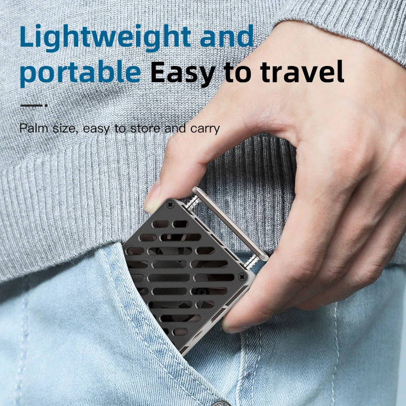 COMAN E11 Ultra Quiet Camera Cooling Fan High Speed Radiator Heat Sink Kit For DSLR Cameras 4K Video Sony Canon Nikon