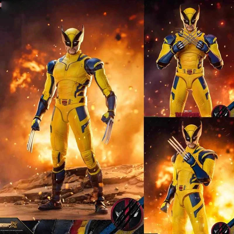 ZD Toys Marvel Wolverine 1/10 Scale Articulated Action Figure Collectible Model Toy For Boys Deadpool & Wolverine Themed Gift