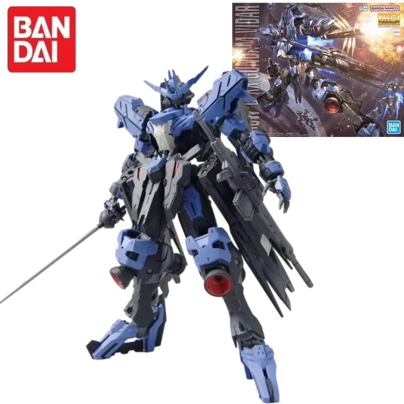 In Stock Original 100%genuine Bandai mg 1/100 vidal gundam asw-g-x orphaos de sangue de ferro gundam modelo kit presente mecha