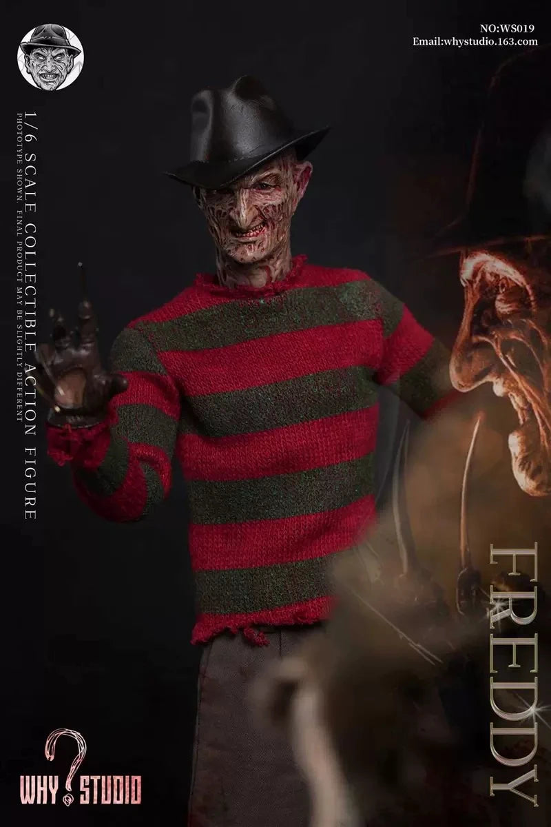 【MT】Original WHY STUDIO NO:WS019 Jason Vs. Freddie FREDDY 1/6 Action Figure Toy Collection