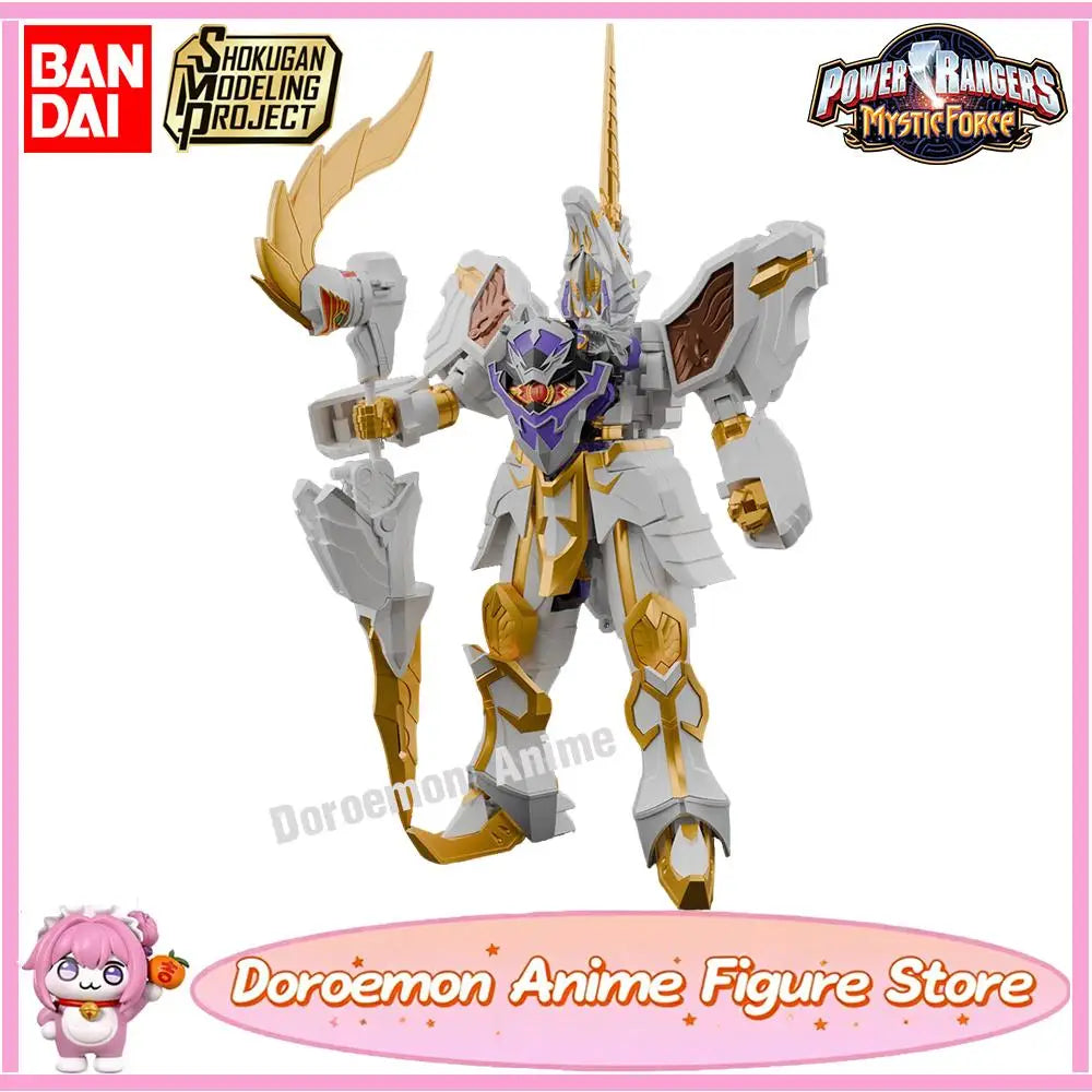In Stock Original Bandai Smp Power Rangers Mystic Force Mahou Sentai Magiranger Brightstar Assembly Action Figures Model Toys