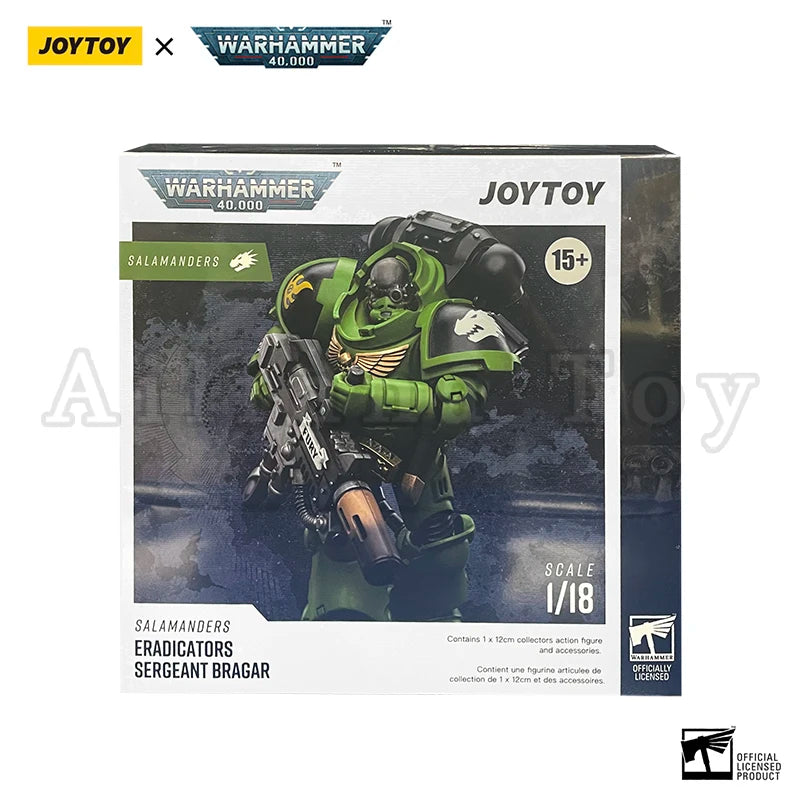 JOYTOY 1/18 Action Figure 40K Salamanders Eradicators Re-issue Version Anime Military Model