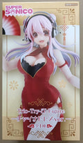 In Stock Original FURYU Super Sonico Trio-Try-iT Toy Doll-cheongsam Style Anime Doll Hand Figures Model Toy Gift Ornament