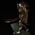 1/24 Vampire zombie hunter, 75mm, Resin Model figure, GK, Fantasy theme, Unassembled and unpainted kit