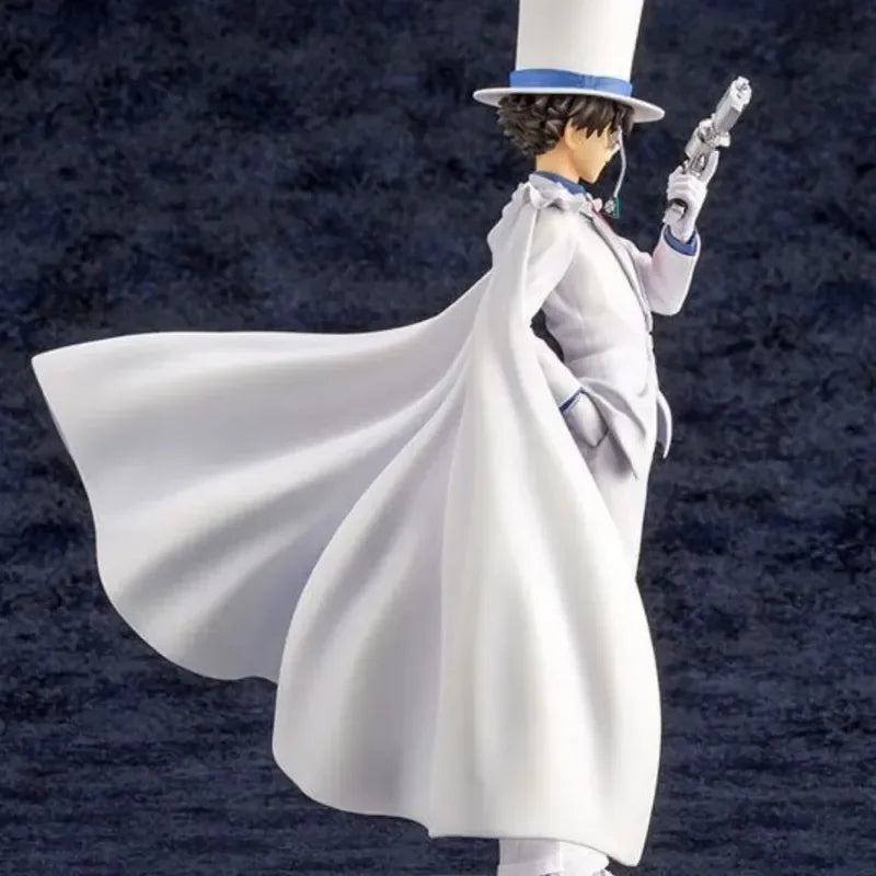 25cm Comic Series Kaito Kid Kuroba Kaito Figure Desktop Computer Case Decoration KO Model Doll Boys Trendy Toy Gifts Collectible