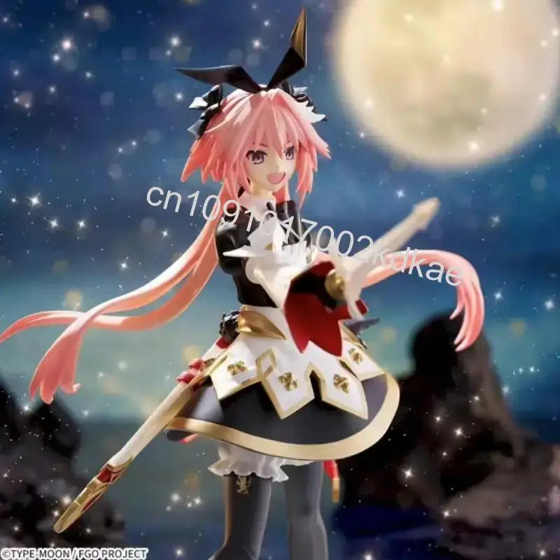 Auf Lager, brandneue Fate/Grand Order FIGURIZ Astolfo Anime-Figur, Modellsammlungen, Desktop-Ornamente, Spielzeug, Geburtstagsgeschenk, Original