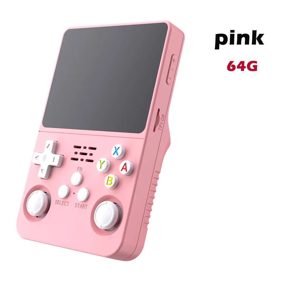 R36s new handheld game console open source Linux 3.5-inch IPS screen handheld 128GB video player Xmas Gift