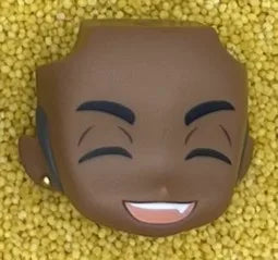 zuocangshuangye GSC Clay Man Face doll face hair doll accessories