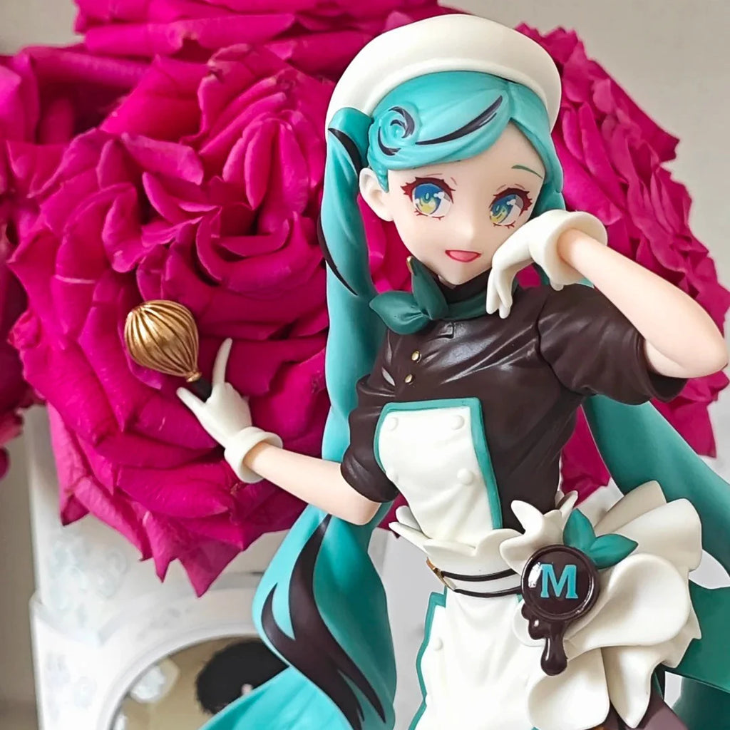 Hatsune Future Chocolate Cake Bitter Taste Customizable Action Figure Collectible Toy Jingpin Handmade Garage Model
