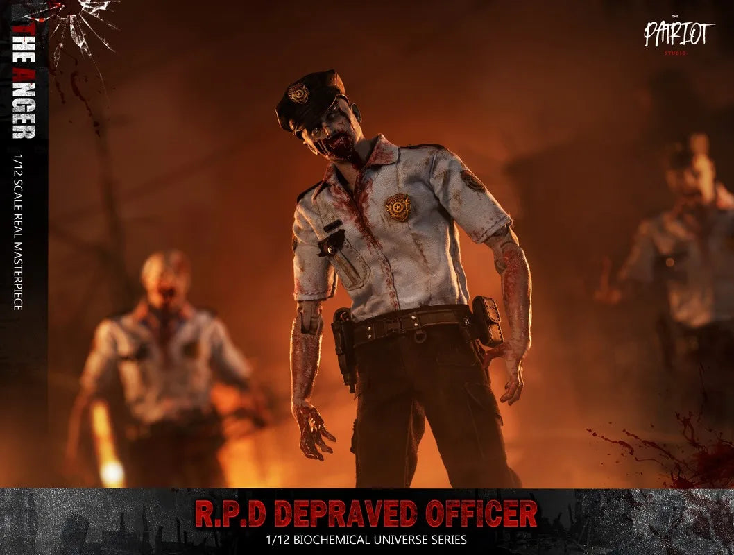 In Stock Zombie Raccoon City The Corrupted The Enraged Action Figures Collection Decoration Ornaments Model Toy Gift