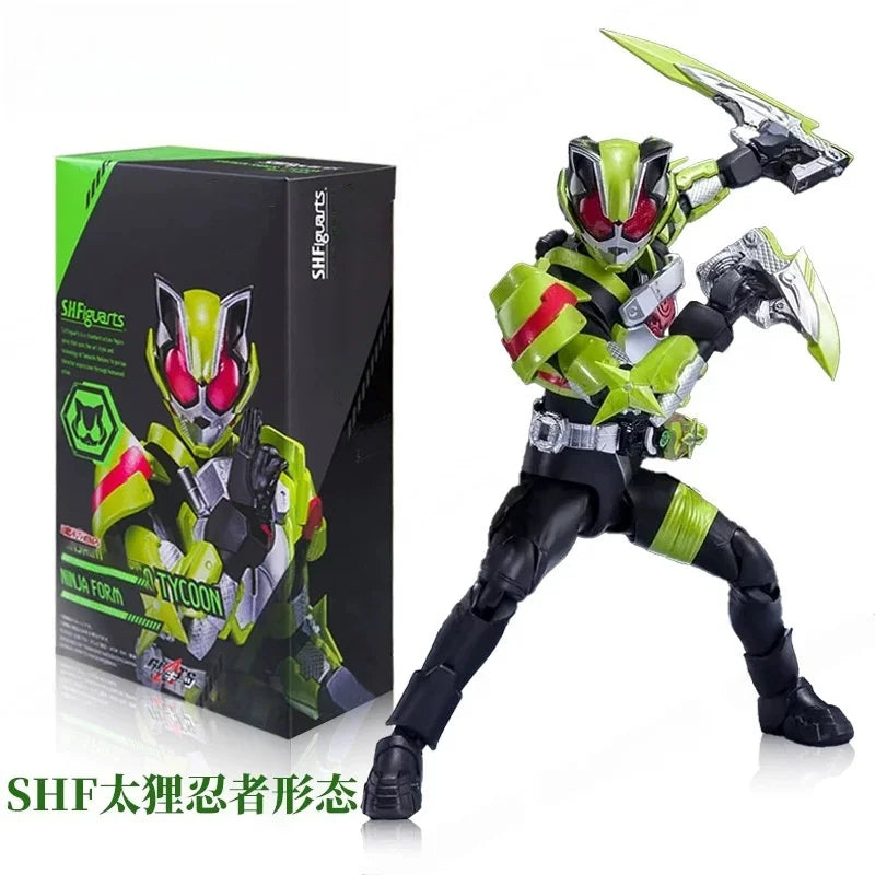 Shf Kamen Rider Kabuto Basic Form 10th Anniversary Commemorative Edition True Bone Carving Action Figure New Sale Gift