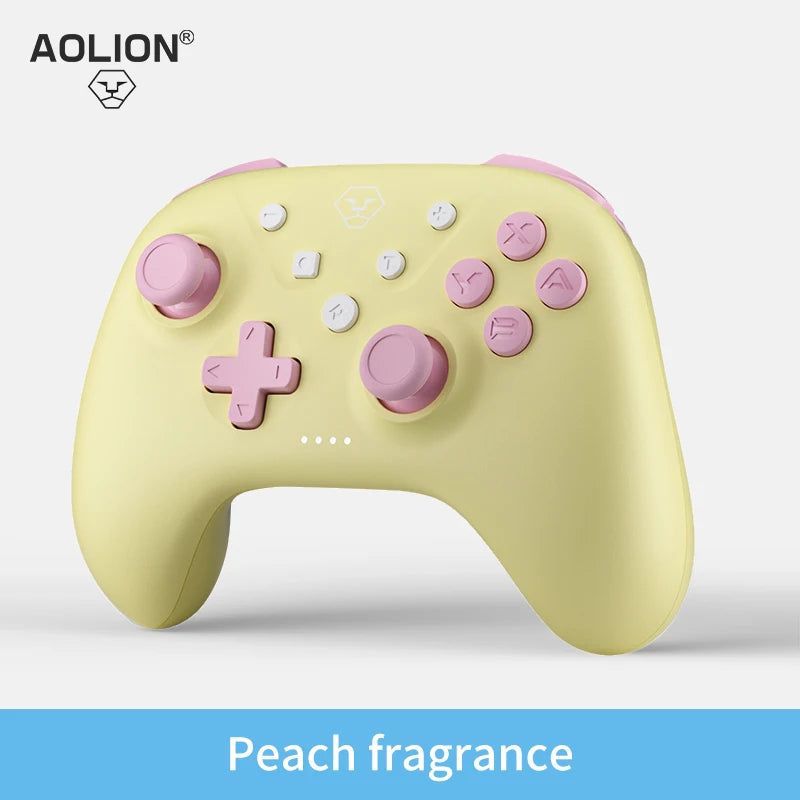 AOLION Bluetooth controller For Switch 2/1/PC/iOS/Android game pro Gamepad support Tubro Function