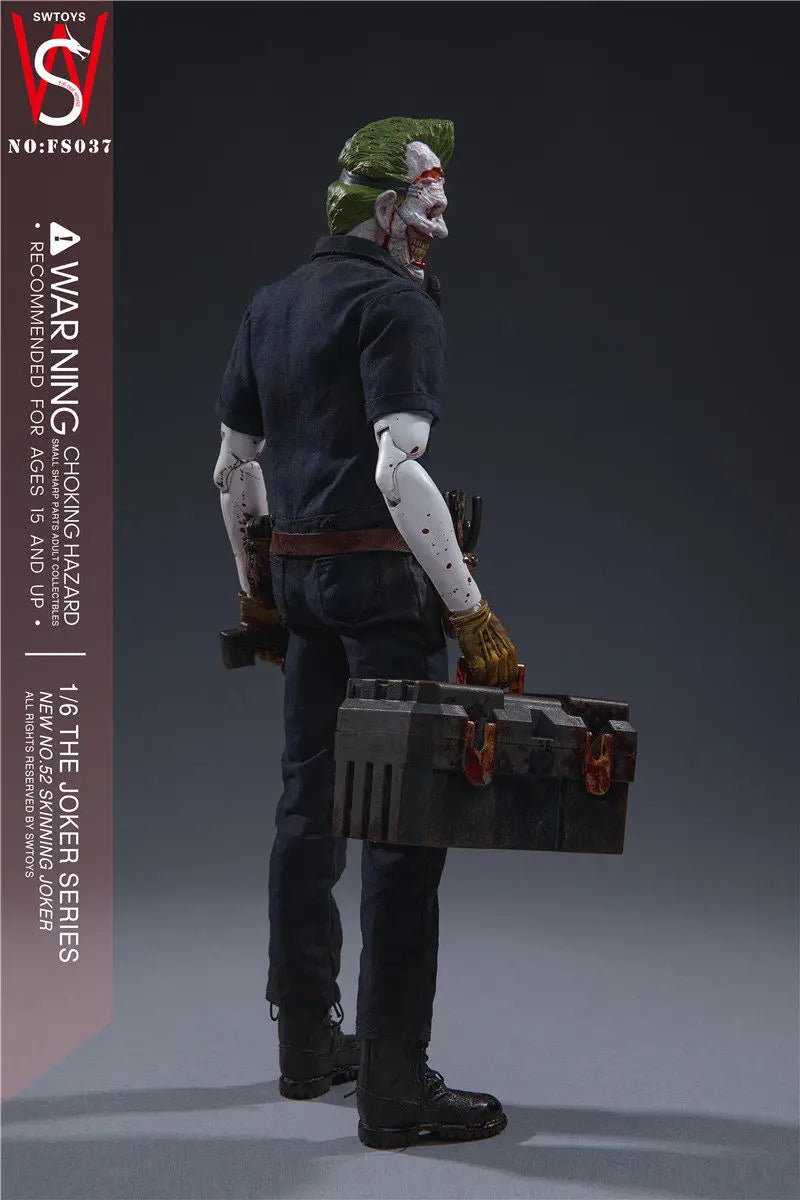 SWTOYS Original 1 \ 6 Action Figure Series NO: FS037 New 52 Skinned Clown Action Figure Model Toys Movable Model Gifts Fo Boys