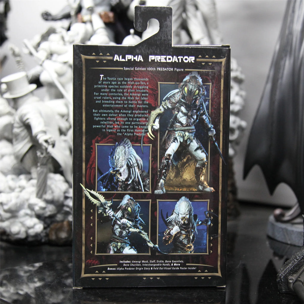 Neca Genuine Alpha Iron Blood Warrior Brand New Undismantled Mobile Doll Collect Figurines Desktop Decoration