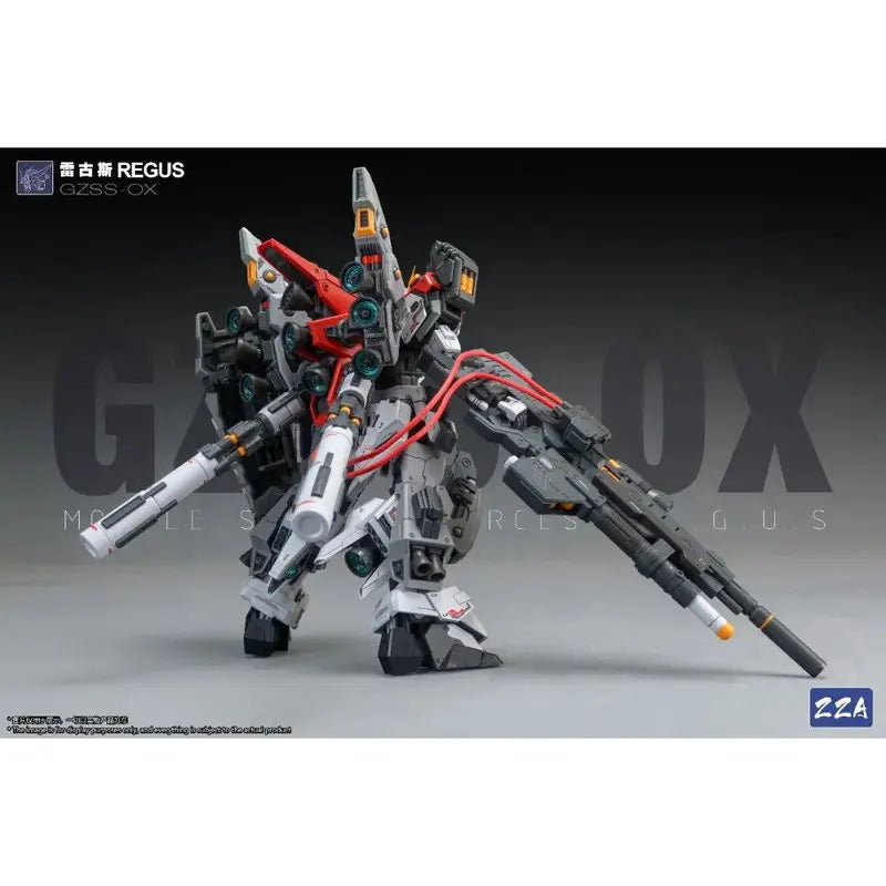 【IN STOCK】ZZA REGUS GZSS-OX-001 Captain Mobile Suit Assembly Plastic Model Kit Collectible Mecha Figure For Hobby Enthusiasts
