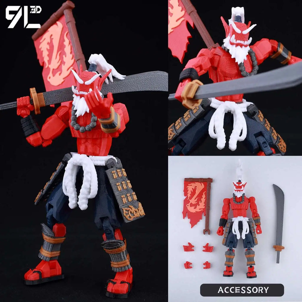9L3D Cloud FFVII Figure Buster Sword Multi-Joint Articulated Lucky Dummy 13 Anime Action Model Posing Display Children Games toy
