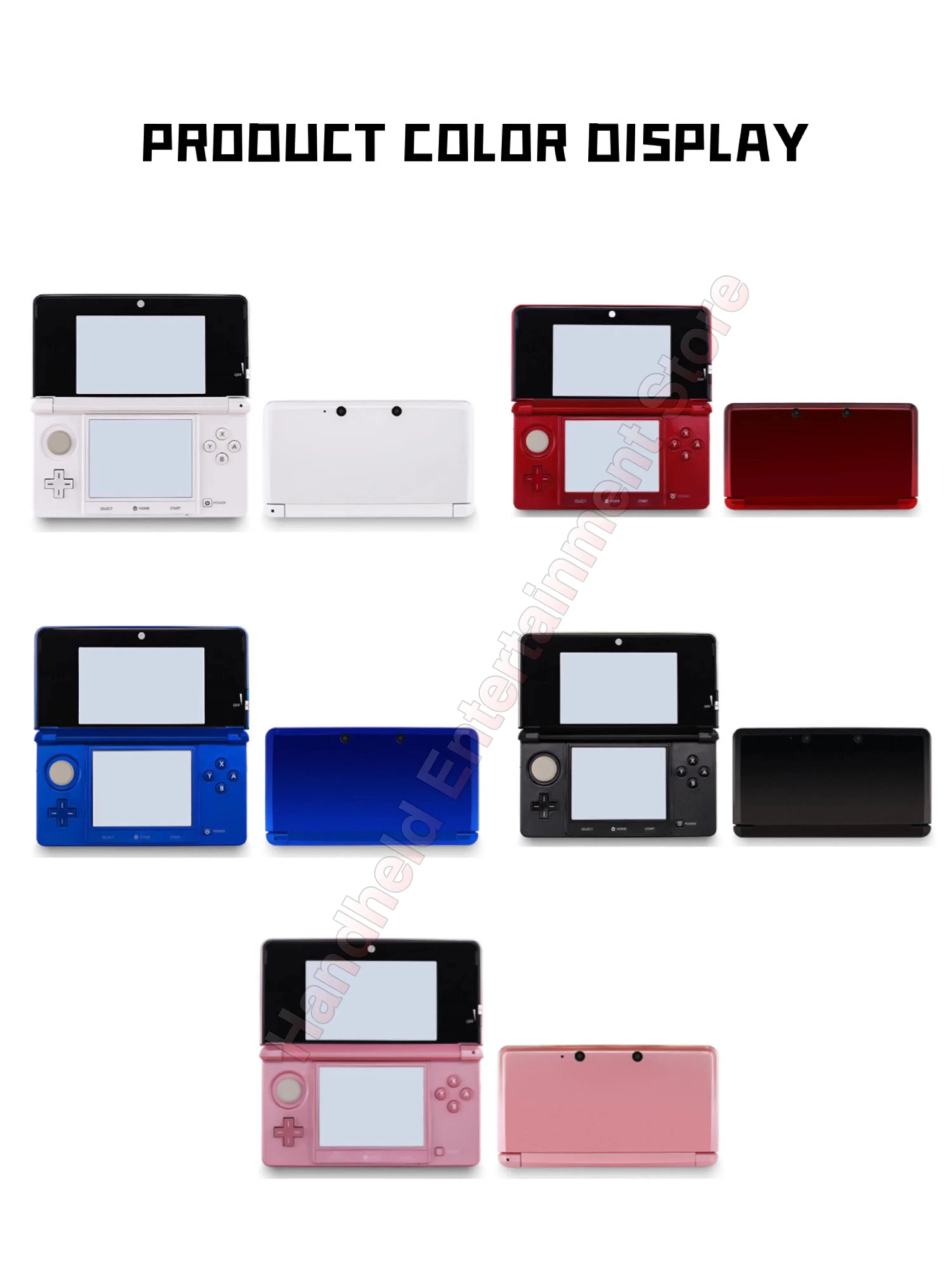 Original 3DS 3DSXL 3DSLL Spielkonsole Handheld-Spielkonsole Kostenlose Spiele für Nintendo 3DS Tragen Sie 128 GB mit Tausenden von Spielen