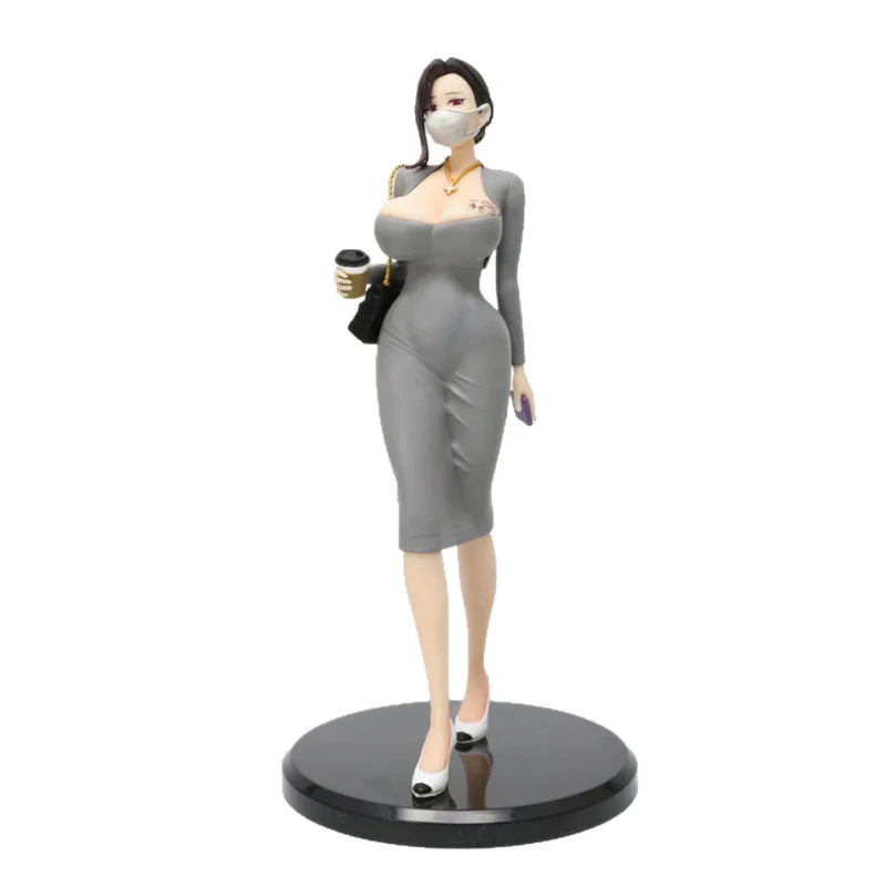 2025 Internet Celebrity Little Sister Gao Leng Imperial Sister Fan Mei Girl Dongtan 23cm Figurine Model Desktop Decoration Gift