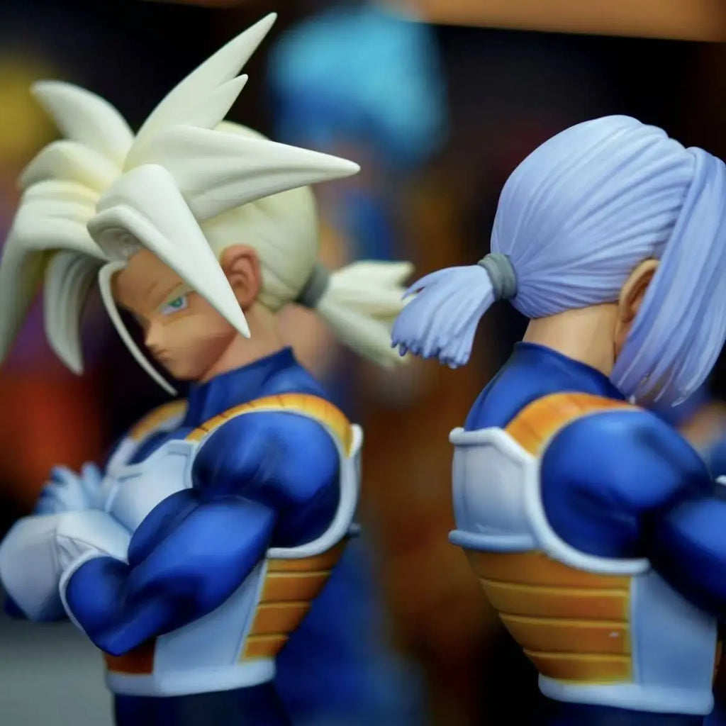 Anime Dragon Ball Z Super Trunks Figure Replaceable Heads Future Trunks Action Figures Pvc Statue Collection Model Toy Gifts