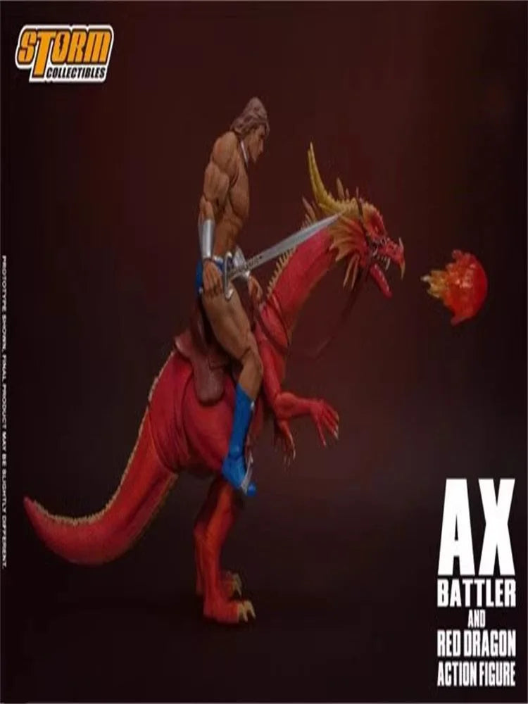Storm Toys 1/12 AX BATTLER AND RED DRAGON Skeleton Soldier Set 6" Action Figure Model ToyIn Stock Collection