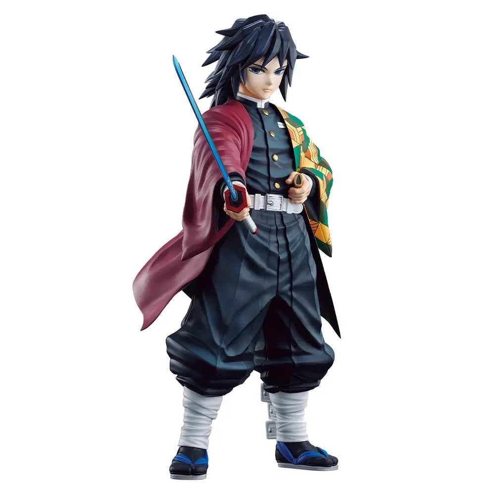 In Stock Bandai Ichiban Kuji Demon Slayer Kimetsu Hashira Training Sanemi Shinazugawa Anime Figure Action Model Toys Gift