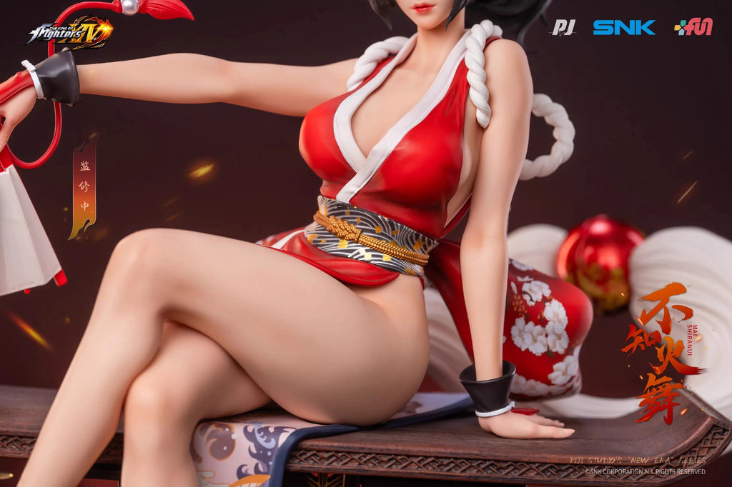 Ръчно изработена статуетка на Piji Studio's SNK 1/6 Жена войник Май Ширануи 30 см, на склад