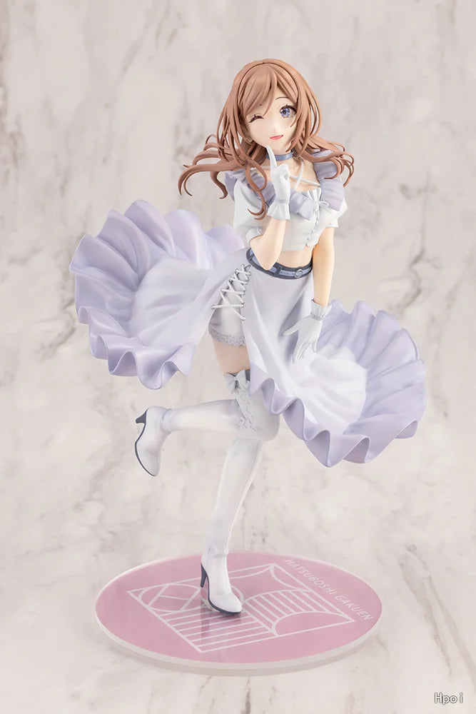 Original in Stock KOTOBUKIYA Gakuen Idolmaster Rinami Himesaki Clumsy Trick 1/7 Figures Model Toys Gifts Collection Ornaments