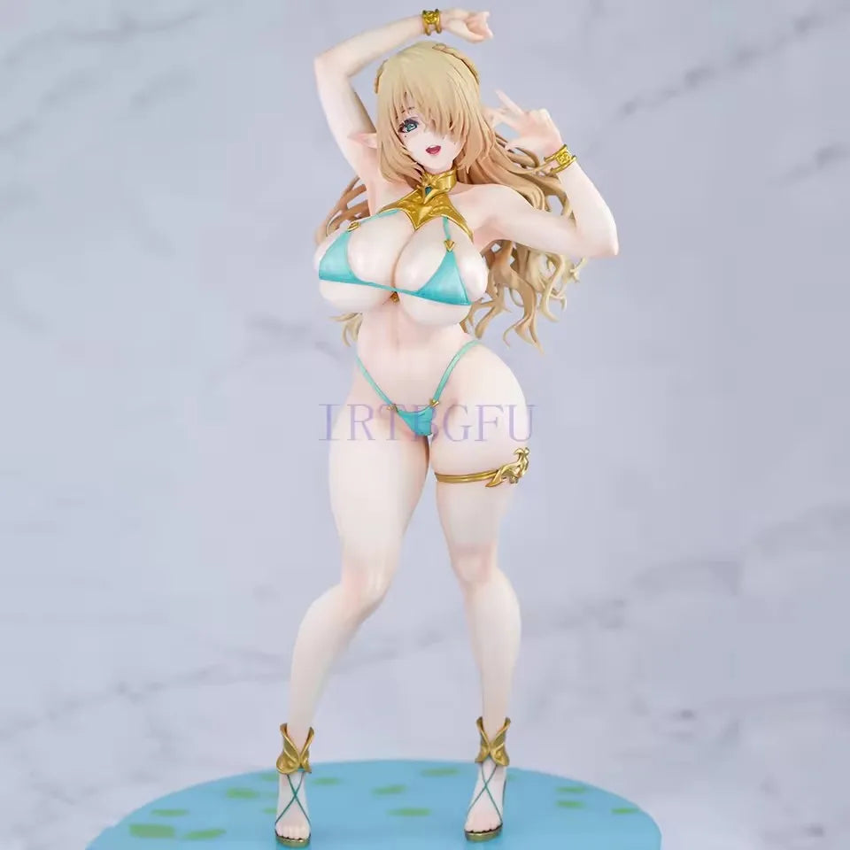 26cm 14th Villager Mama Tiana Bathing Suits Ver Figure Series ELF Village Anime Figures PVC Action Figure Toy Game Model Doll