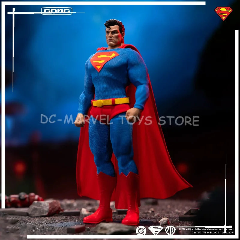In Stock GONG Studio Superman 17.5cm DC Batman: Hush Superman Hush Bat Man Anime Action Figures Pvc Collection Figures Gift Toys