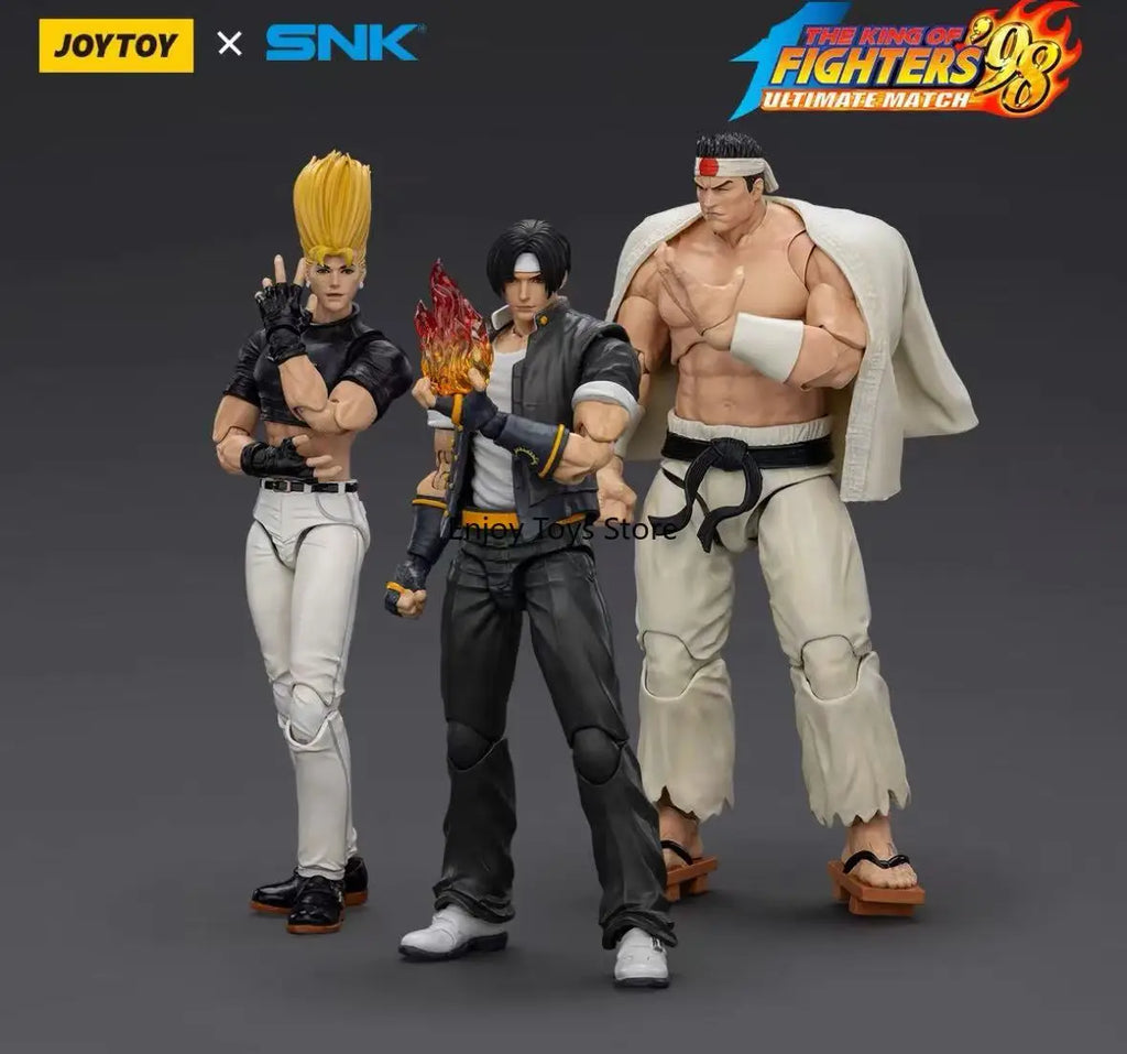 JOYTOY Dark Source X SNK The King of Fighters '98 UM: Hero Team 3-Pack 1:18 Scale Poseable Action Figure Model - in Stock