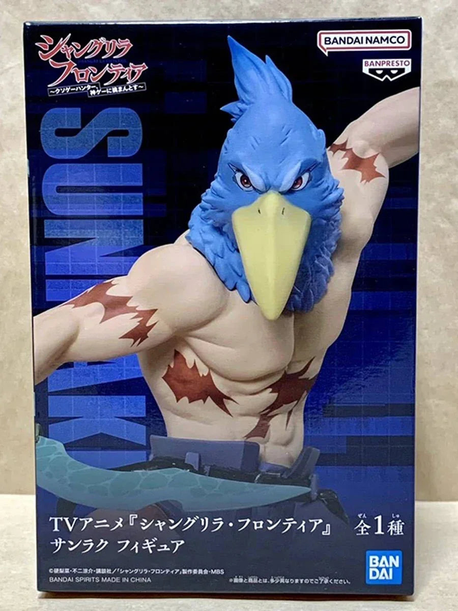 In Stock Japan Banpresto Original Shangri-La Frontier Sunraku Collection SEGA Anime Figures Collectible Model Boy Toys Ornament