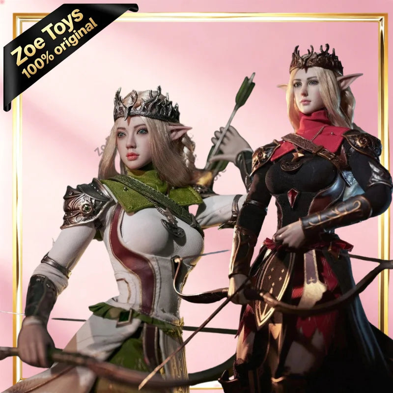 TBLeague PL2021-175B Elf Archer White Version 1/6 Scale Action Figure Seamless Silicone Body with Metal Skeleton In Stock