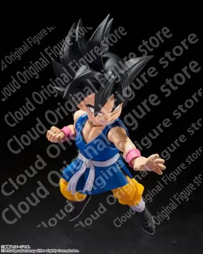 In Stock 100% Original Bandai S.H.Figuarts Kid Son Goku GT Dragon Ball GT Anime Figure Action Collectible Model Toys Hobby