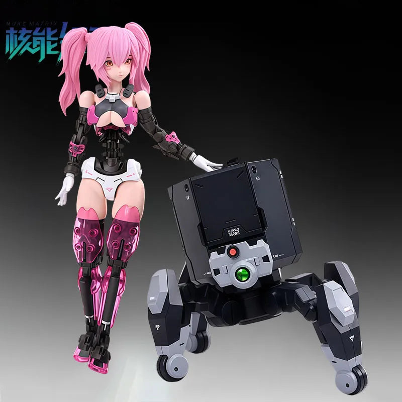 NUKE MATRIX Original MODEL KIT Lilin Bell Mirror Sneak & Lilin BellAnime Action Figure Assembly Model Toys  Model Gifts for Boys