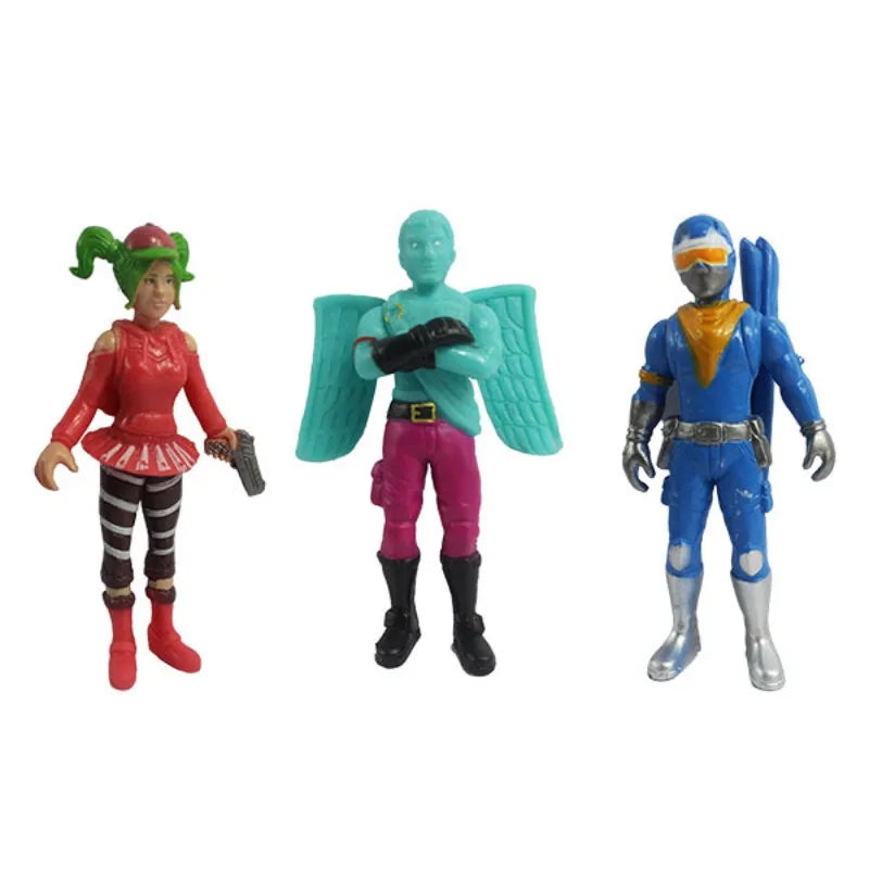 12pcs/set Fortnite Game Action Figure Anime Cartoon PVC Model Toy Doll Kawaii Room Decoration Cosplay Figurin Kids Birthday Gift