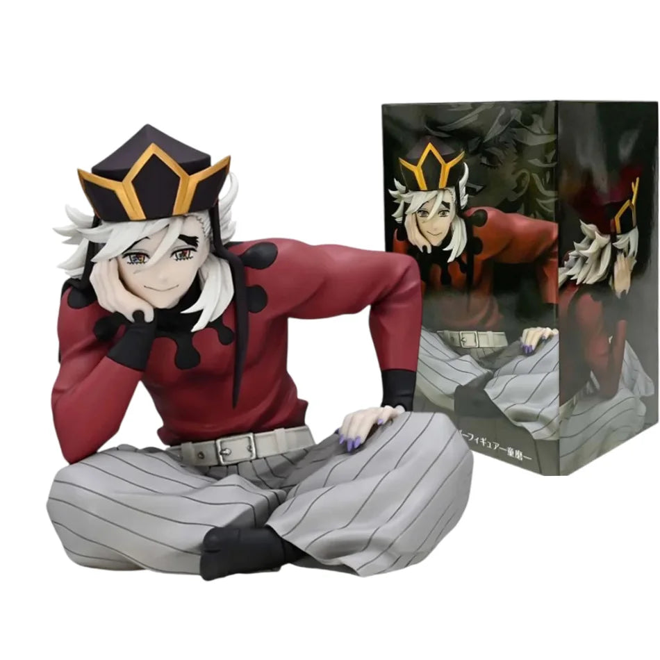 Anime Demon Slayer Kimetsu No Yaiba Doma Noodle Stopper Figure PVC Model Collection Action Figurine Gift  FuRyu Christmas Gift