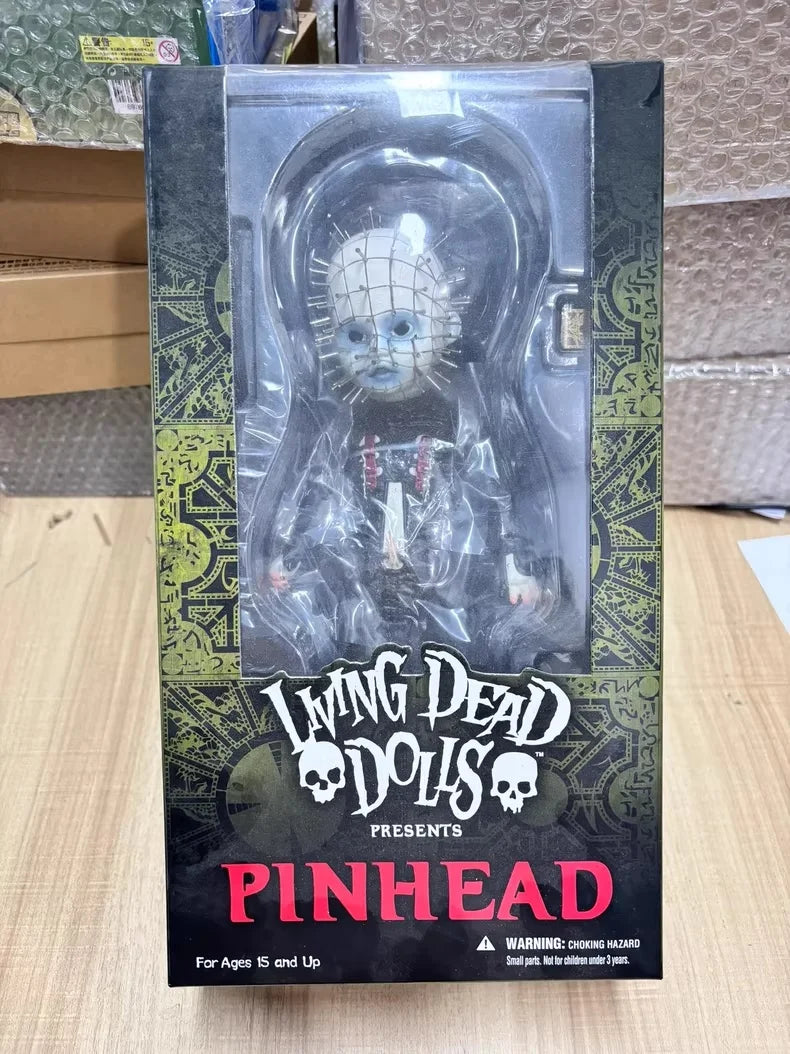 Genuine Mezco Pinhead 10 In Living Dead Dolls From Hellraiser Iii Hell On Earth Collectible Horror Movie Character Doll In Stock
