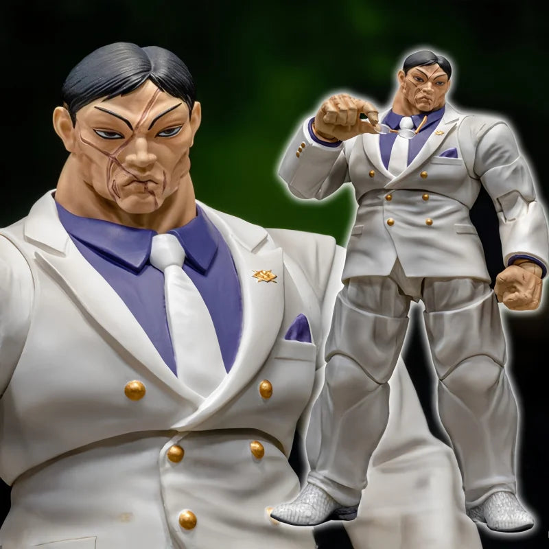 Storm Toys Baki Hanayama Kaoru 1/12 Highly Articulated Action Figure Collectible Model With Perfect For Anime Fans & Collectors