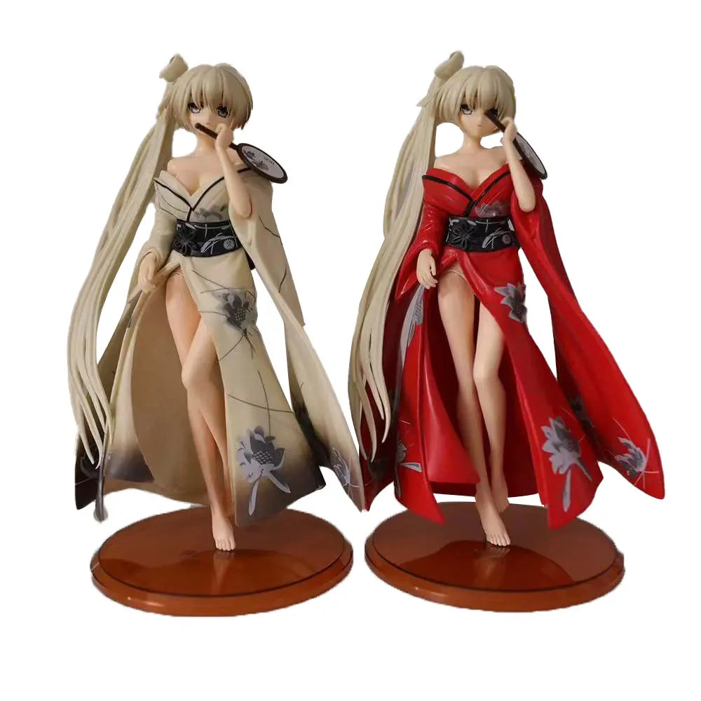 22CM Anime Yosuga no Sora Figure Kasugano Sora Standing Animation Model Toy Gift Collection Decoration Ornaments PVC