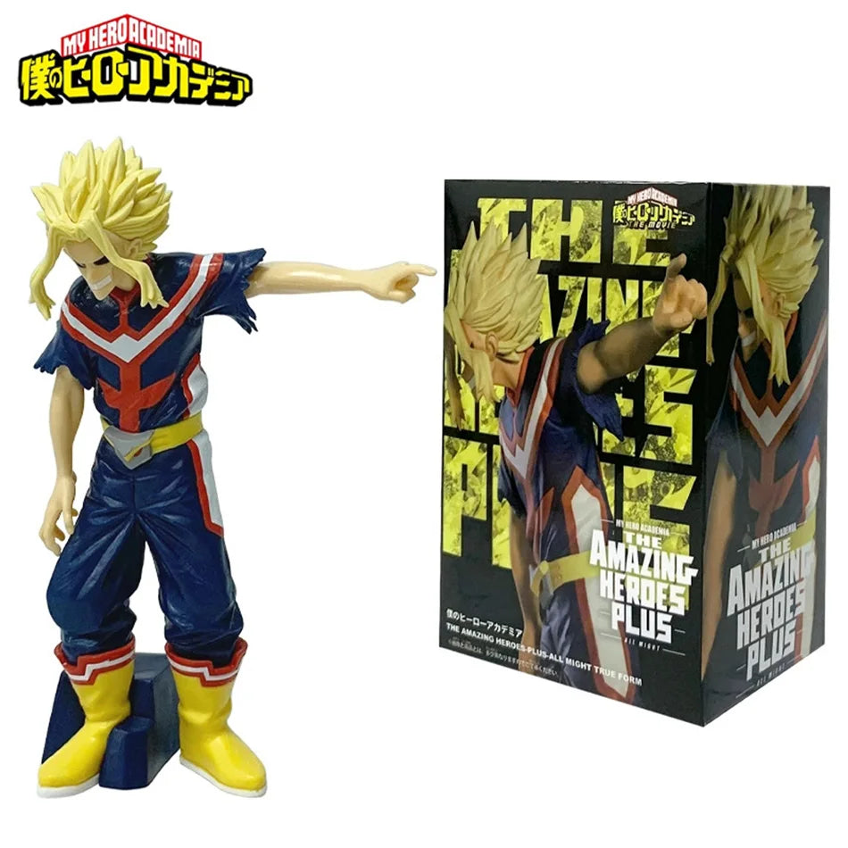 New Anime My Hero Academia Heroes -Plus- Boku No Hero Academia Model Toys Anime Figure Toys for Kids Christmas Gift