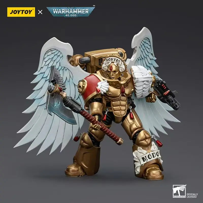 【Auf Lager】JOYTOY WARHAMMER 40K Blood Angels Die fünfköpfige Heilige Blutgarde 1/18 Actionfiguren Sammelfiguren Ornamente Spielzeug