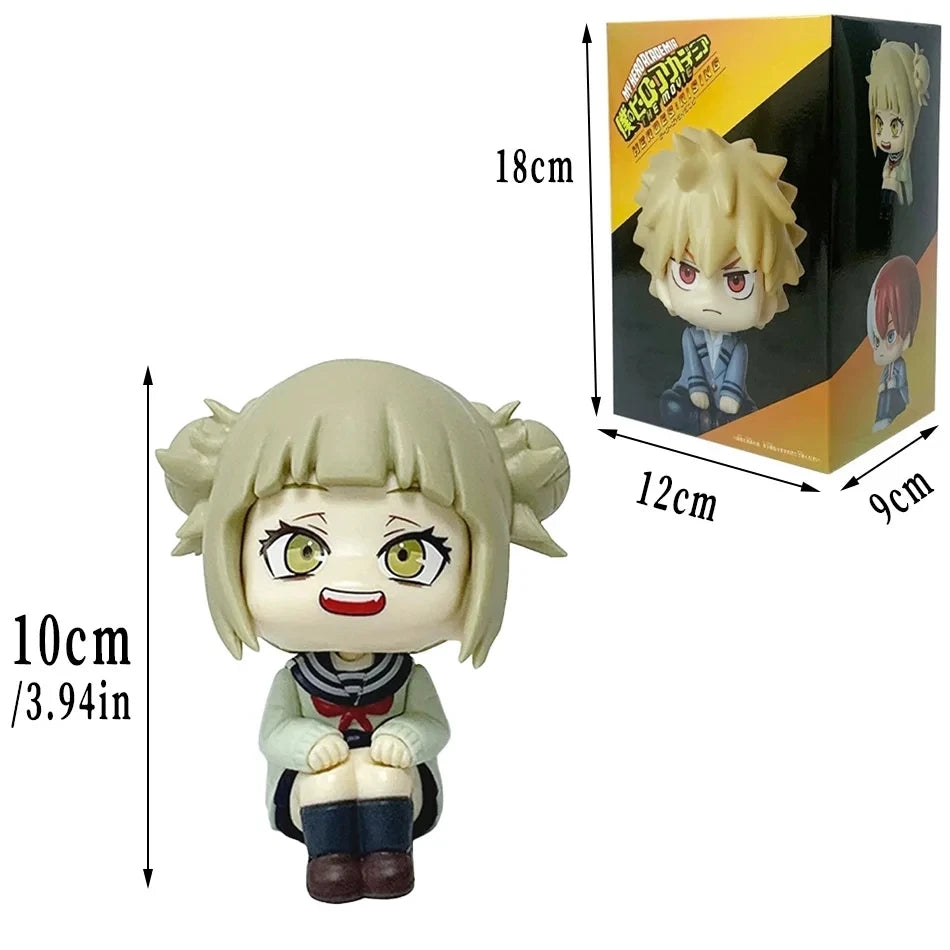 Anime Figure My Hero Academia Midoriya Izuku Bakugou Katsuki Todoroki Shoto Asui Tsuyu PVCAction Figure Collectible Model Toys