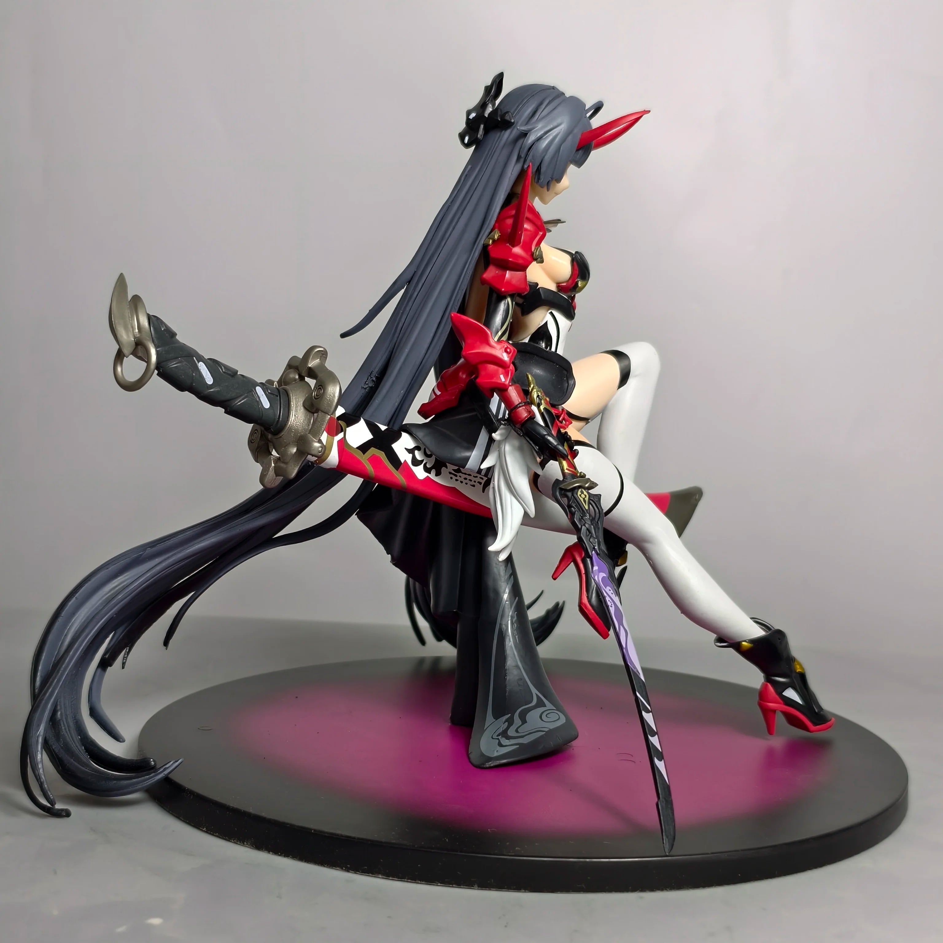 19cm 7.4 inch Anime Raiden Mei Action Figures Pvc Statue Desktop Ornamen Collection Statue Model Decoration Room Toys Gifts