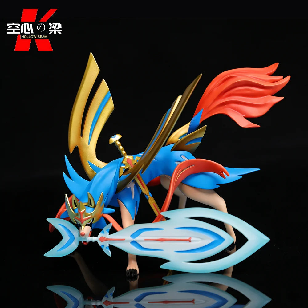 [1/20 Scale World] Zacian & Zamazenta Cang Xiang & Zang Marante A legendary elf full of mysteries Toy Figure Decoration