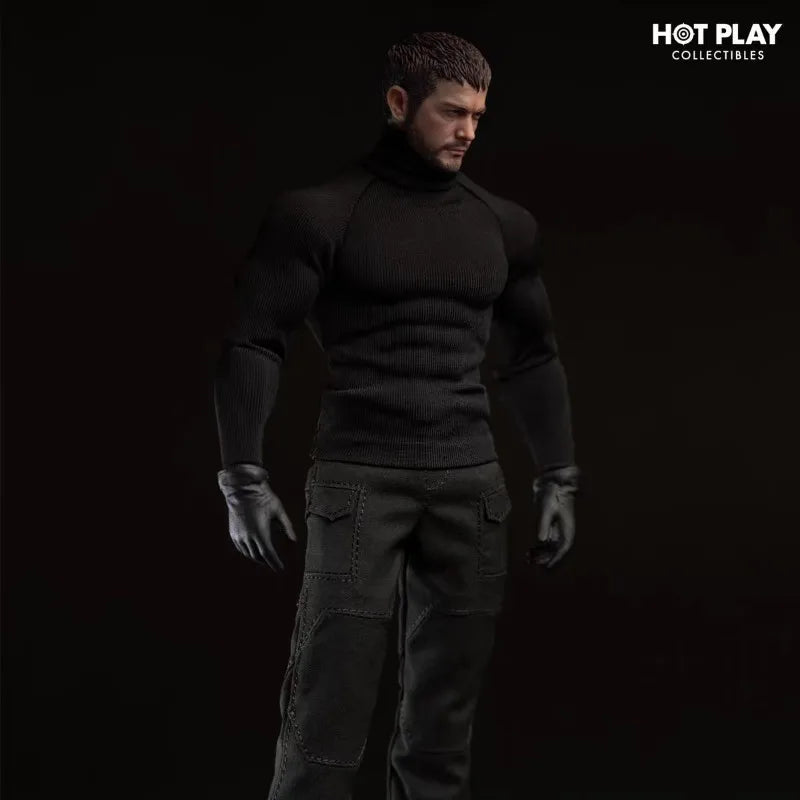 In Stock Action Figure 1/12 Captain Wolf Hunter Chris Anime Figurine Statue Collectible Joint Movable Model Gifts Toys