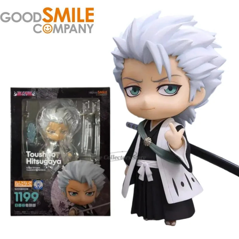 Original in Stock Good Smile Nendoroid GSC BLEACH Ichigo Kurosaki Toshiro Hitsugaya Anime Figures Model Toy Gift Ornament