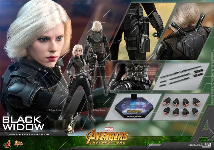 Hottys-Action Graphic Model HT MMS460 At 1/6 Scale, 12 Inches, Scarlett, Kang, Avengers III, Infinity War, Black Widow, 6.0