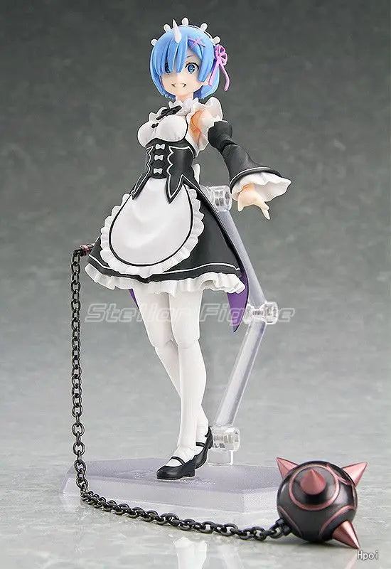 【SF】In Stock Original Max Factory Figma346 Re ZERO Starting Life in Another World REM Figures Collection Animation Gift